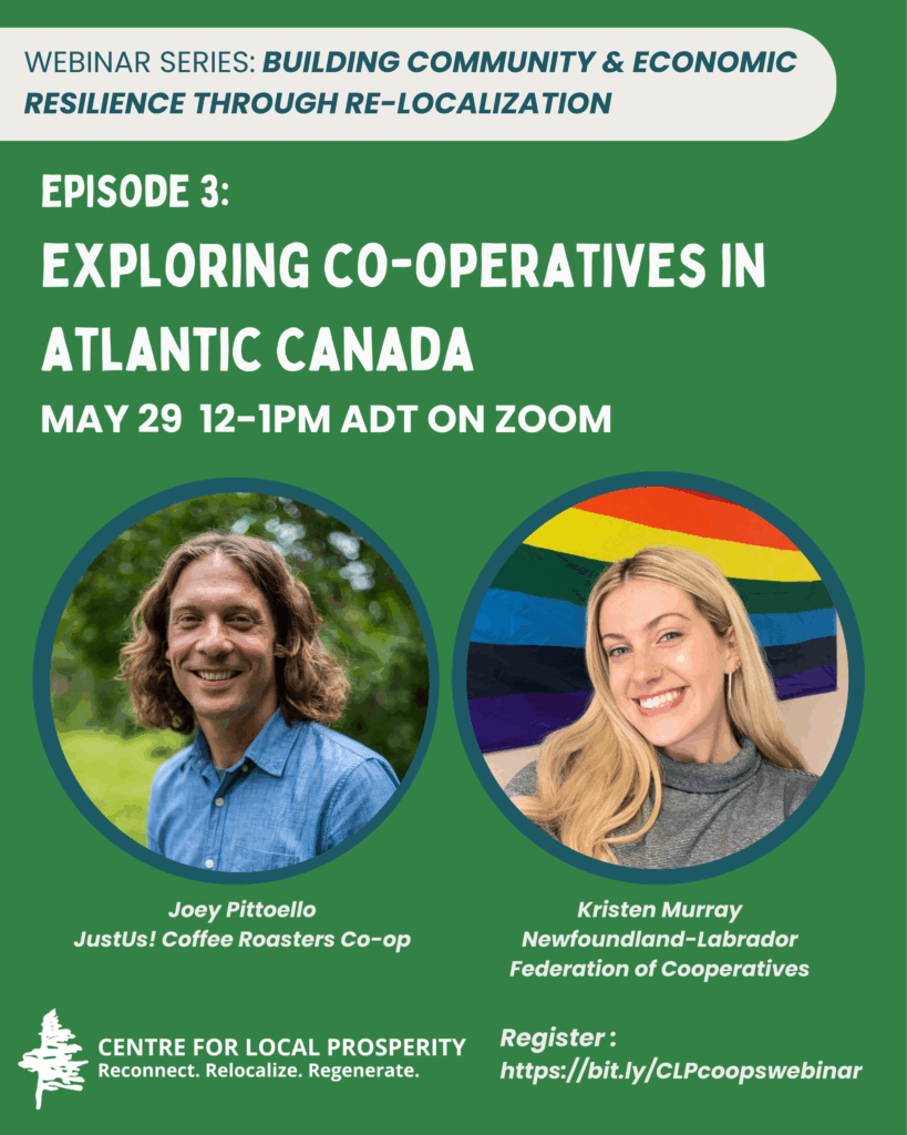 Webinar 3: exploring co-operatives in atlantic canada