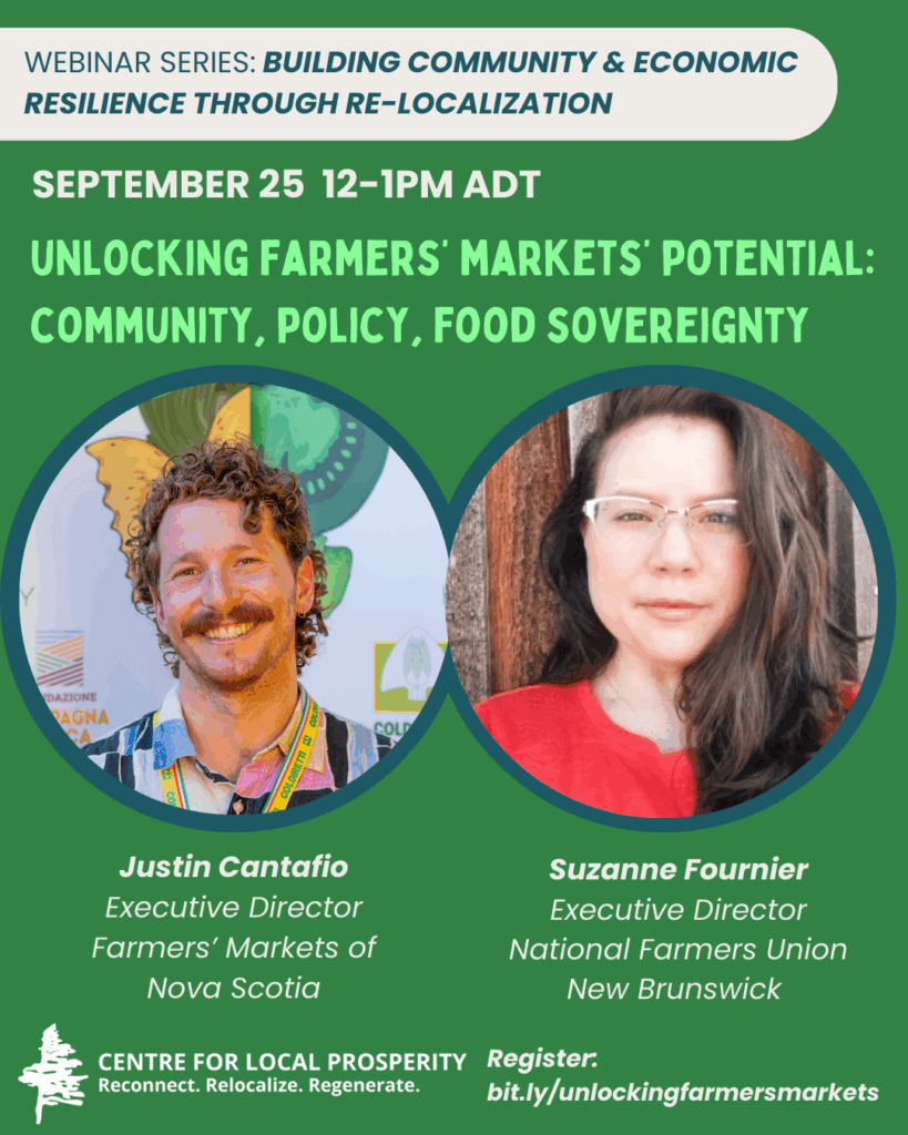 Webinar #6: unlocking farmers’ markets’ potential: Community, policy, food sovereignty
