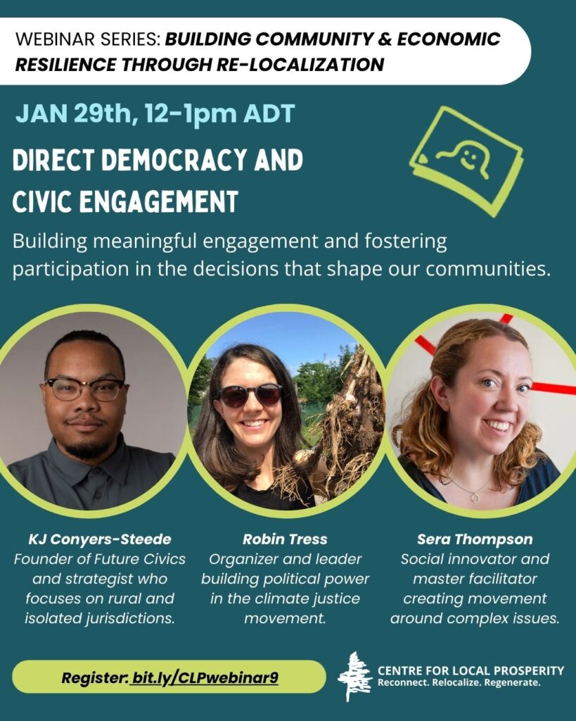 Webinar #9: Direct Democracy and Civic Engagement
